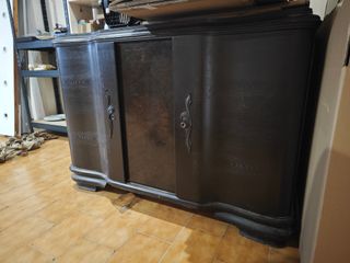 Mueble antiguo vintage de madera