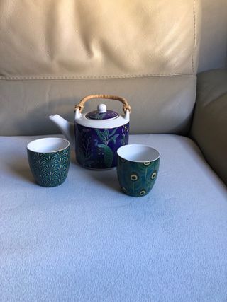 Set Tè Ceramica e Bambù