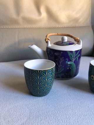 Set Tè Ceramica e Bambù