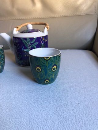 Set Tè Ceramica e Bambù