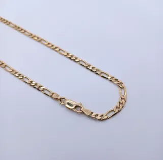 Cadena Figaro de Oro 18K (2-129)