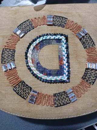 Bolso Desigual Amarillo Multicolor Nuevo