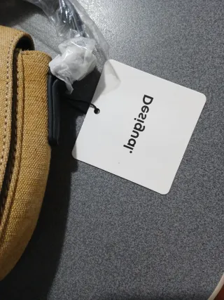 Bolso Desigual Amarillo Multicolor Nuevo