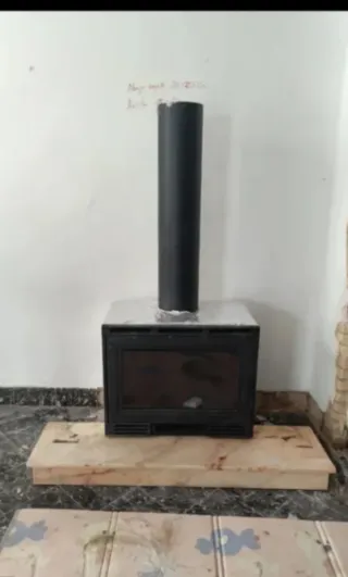 Instalación estufas de pellet y leña