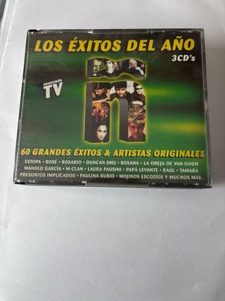 Colección CDs Los Éxitos del Año Ñ