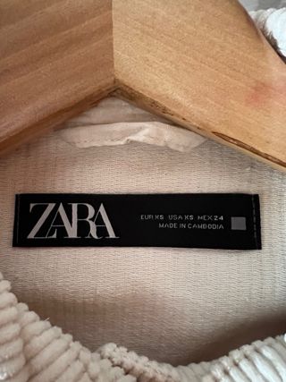 Sobrecamisa Zara Pana Beige