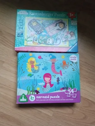Pack Puzzles gabby gato y sirenas