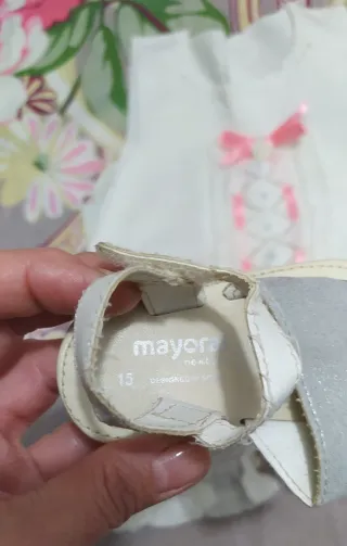 Pelele de bebé  recién nacido + regalo sandalias