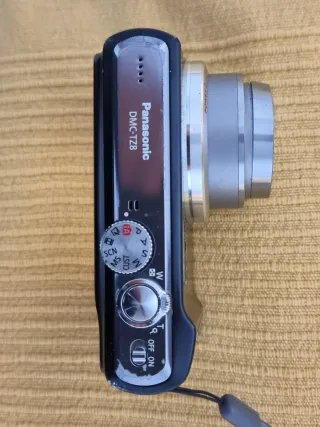 Cámara Digital Lumix tz8 Negra/Plateada