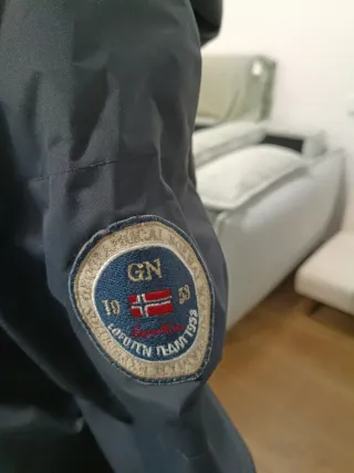 Abrigo Geographical Norway Gris Mujer