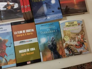 19 libros de Fantasía y Ciencia Ficción.