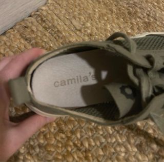 Zapatillas verdes de malla