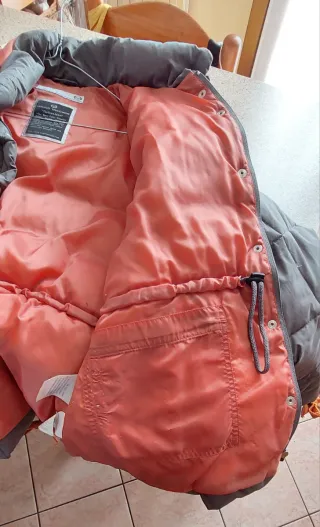 Giaccone Sergio Tacchini donna grigio/rosa