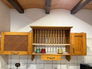 Cocina madera maciza con isla