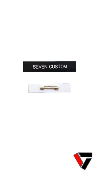 Placa identificativa SEVEN CUSTOM