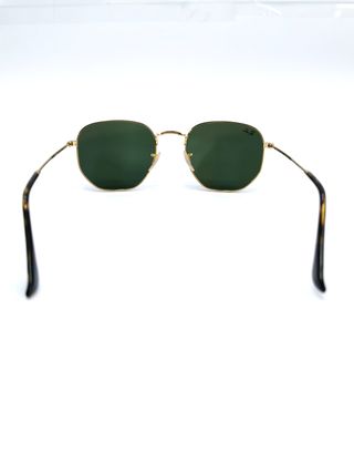 Gafas de Sol Ray-Ban Hexagonal RB3548N Oro/Verde