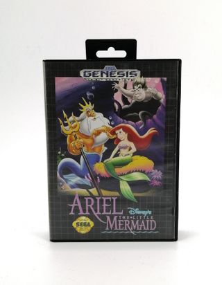 Videojuego Sega Genesis La Sirenita Completo
