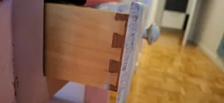 Escritorio infantil madera maciza rosa