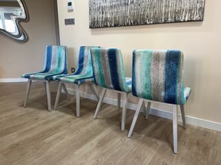 4 Sillas Comedor Tapizadas