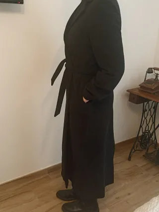 Cappotto Stefanel Nero Taglia L/40