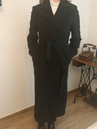 Cappotto Stefanel Nero Taglia L/40