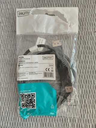 Cable DisplayPort DIGITUS 1.0m