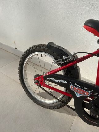 Bicicleta infantil 16 Cars