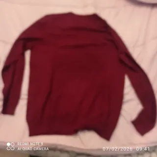Pullover uomo ALCOTT bordeaux taglia XL