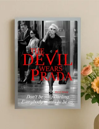 Quadro The Devil Wears Prada