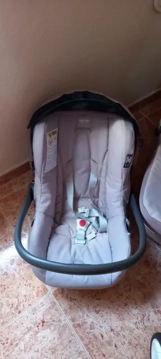 Carrito de bebé 3 piezas
