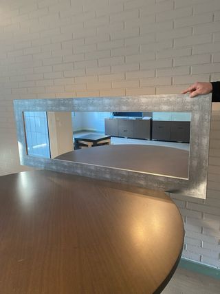 Espejo decorativo madera y cristal