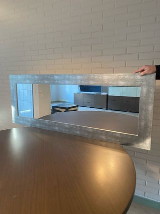 Espejo decorativo madera y cristal