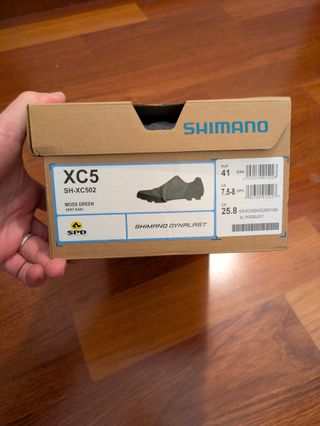 NUEVAS Zapatillas SHIMANO XC5 MTB talla 41