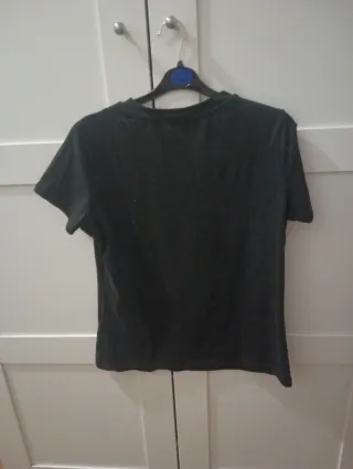 Camiseta Estampada Labios Leopardo Talla S