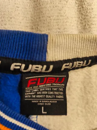 Sudadera FUBU Varsity Y2k