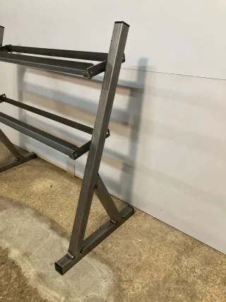 Rack Mancuernero 2 Alturas para Pesas exagonales