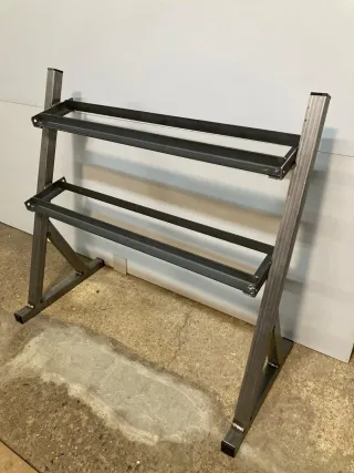 Rack Mancuernero 2 Alturas para Pesas exagonales