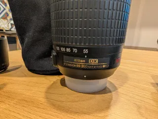 Cámara Nikon D3200 + objetivos 18-55 y 55-200