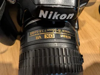 Cámara Nikon D3200 + objetivos 18-55 y 55-200