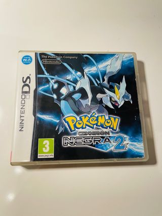 Caja Pokemon Edicion Negra 2 Nintendo DS