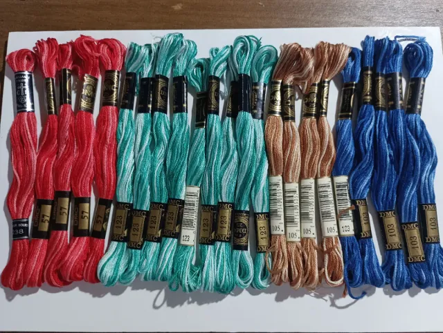 DMC Variation Colores Vivos 23 Unidades