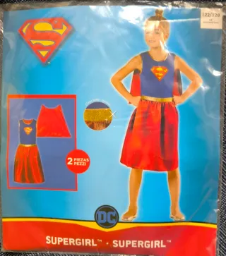 Disfraz Supergirl Talla 122-128
