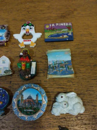 Lote 2  Imanes Nevera Variados