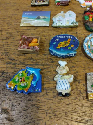 Lote 2  Imanes Nevera Variados