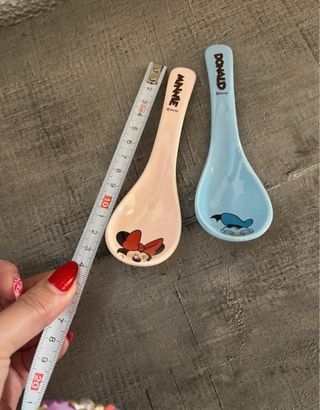Cucharas de porcelana Disney originales