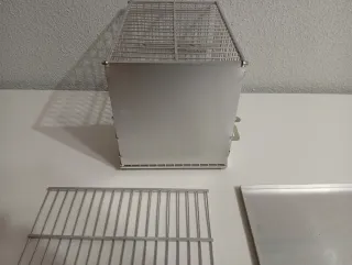 Jaula Aluminio Jilgueros Canarios