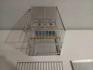 Jaula Aluminio Jilgueros Canarios