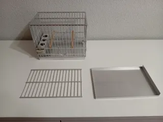 Jaula Aluminio Jilgueros Canarios