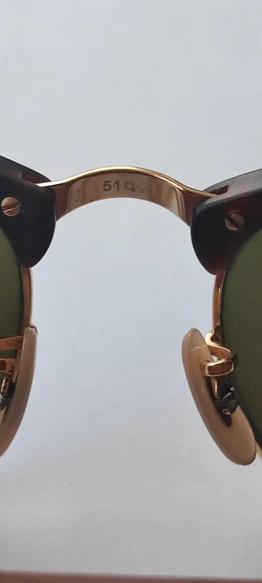 Gafas Ray-Ban Clubmaster Azul Marrón