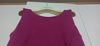 Abito fucsia Luisa Spagnoli con zip